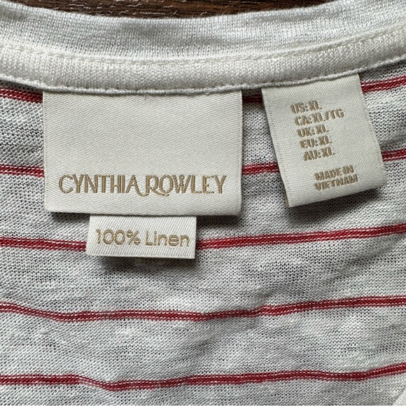 Cynthia Rowley shirt size XL - Picture 3 of 3